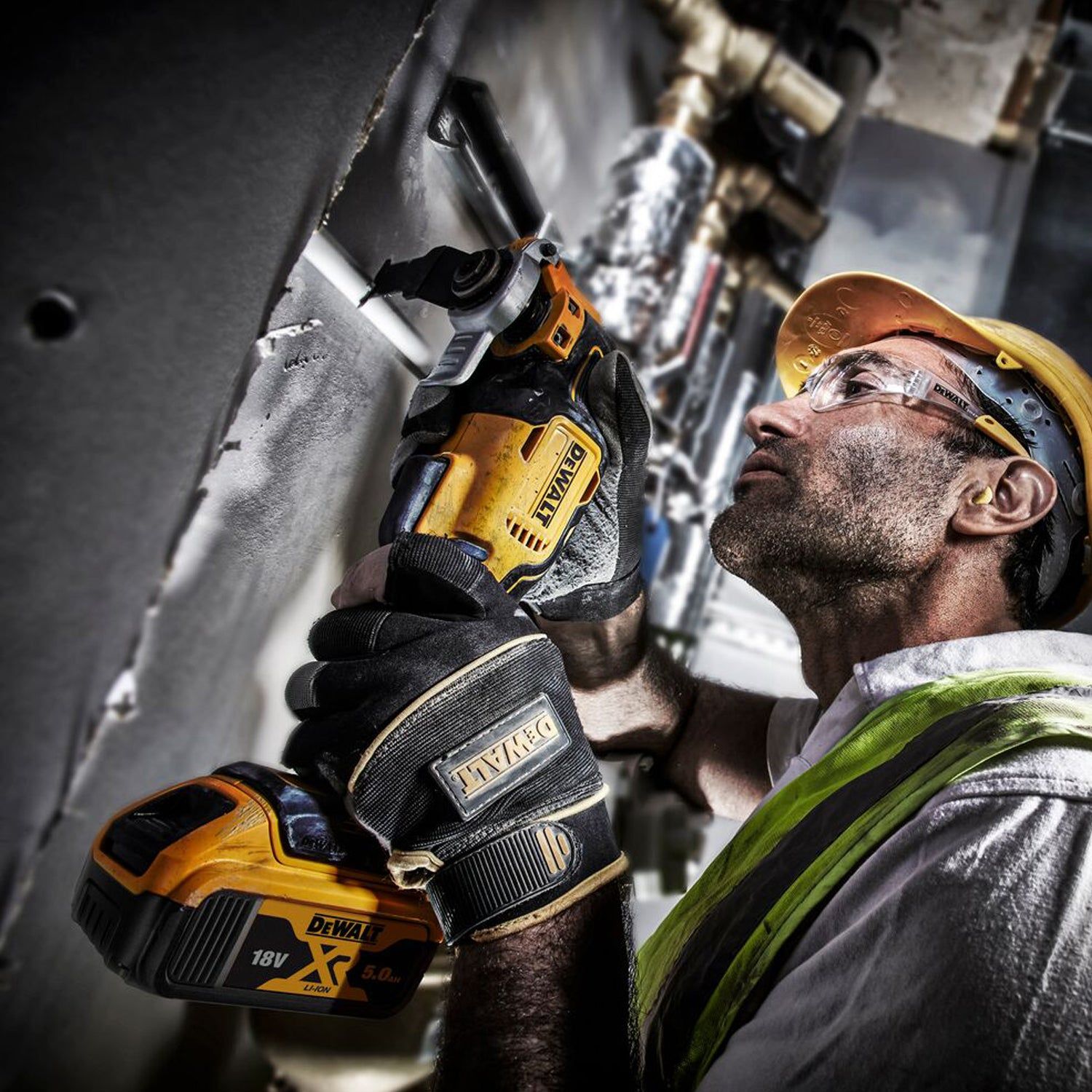 DeWALT DCS356P2 Accu multitool   accessoires 18V XR 5.0Ah in TSTAK