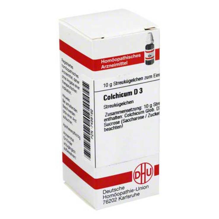DHU Colchicum D 3 Globuli, 10 g
