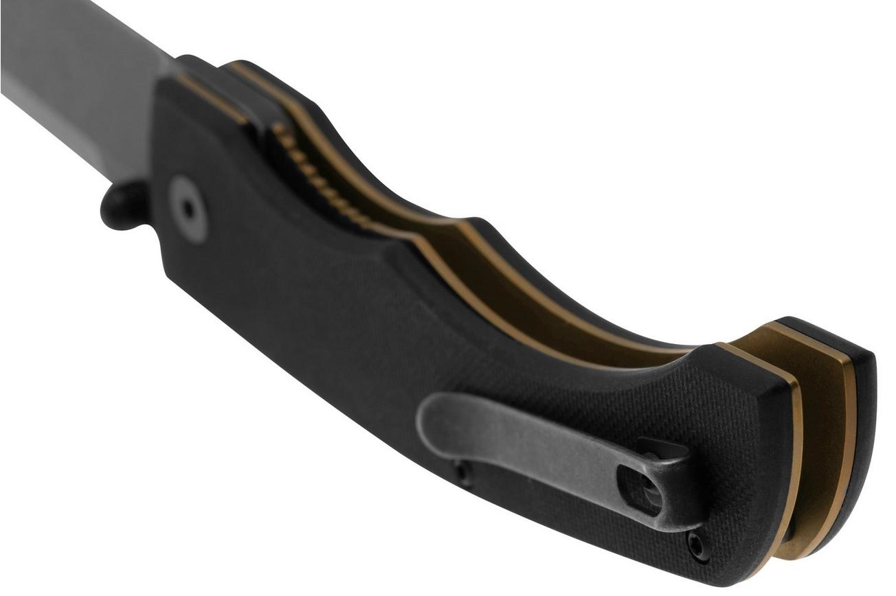 Böker Poke 01BO637, Blackwashed D2, Black G10, zakmes