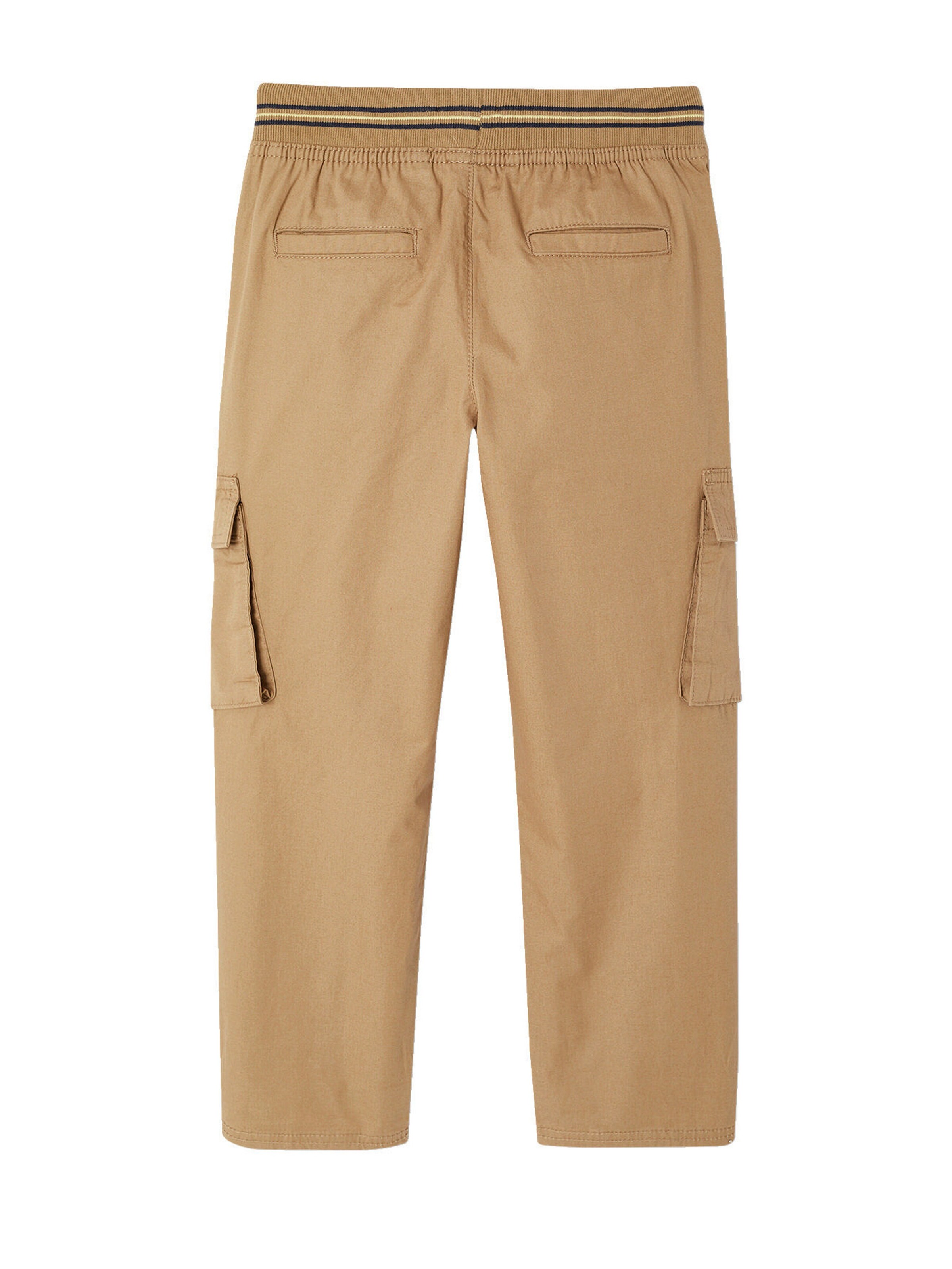 Vertbaudet Gerade Jungen Cargohose, Hüftweite REGULAR sandfarben