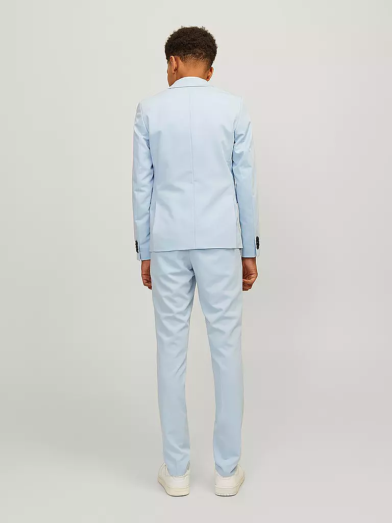 JACK & JONES Jungen Anzughose JPRSOLAR Slim Fit hellblau