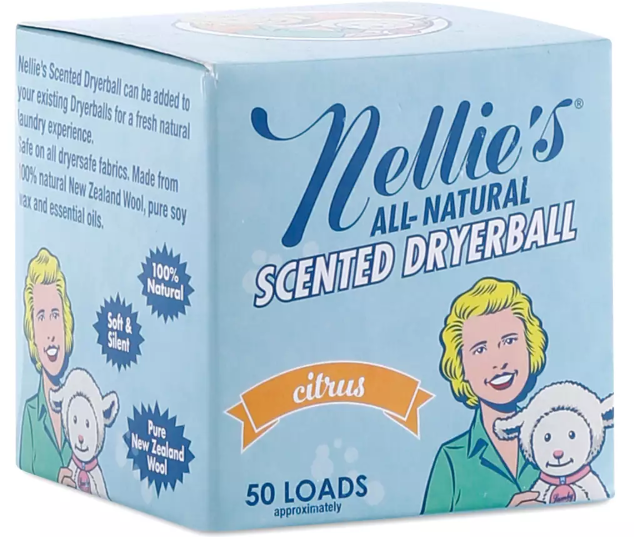nellie's Scented Dryerball Citrus 1 stuk