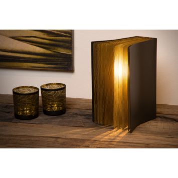 Lucide EXTRAVAGANZA LIVRET tafellamp Zwart