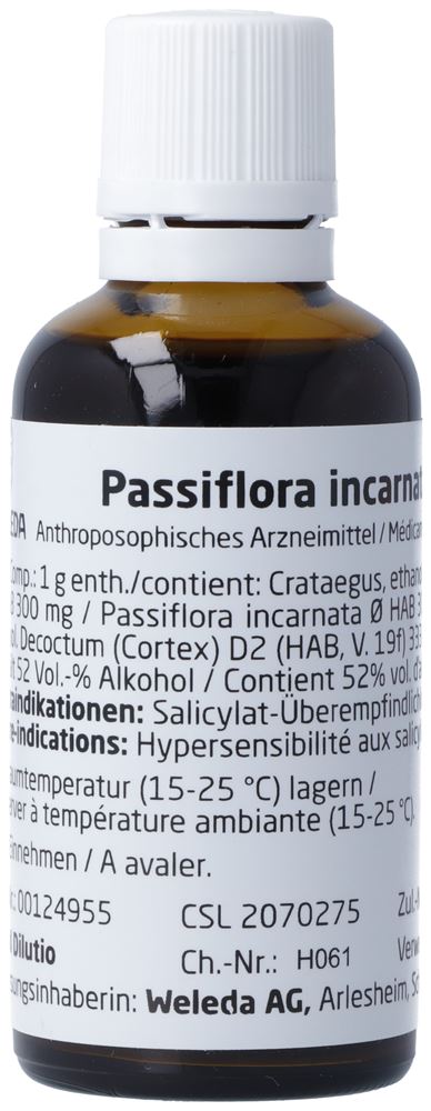 Weleda Passiflora incarnata comp.<br>50 ml, Flasche, Dilution
