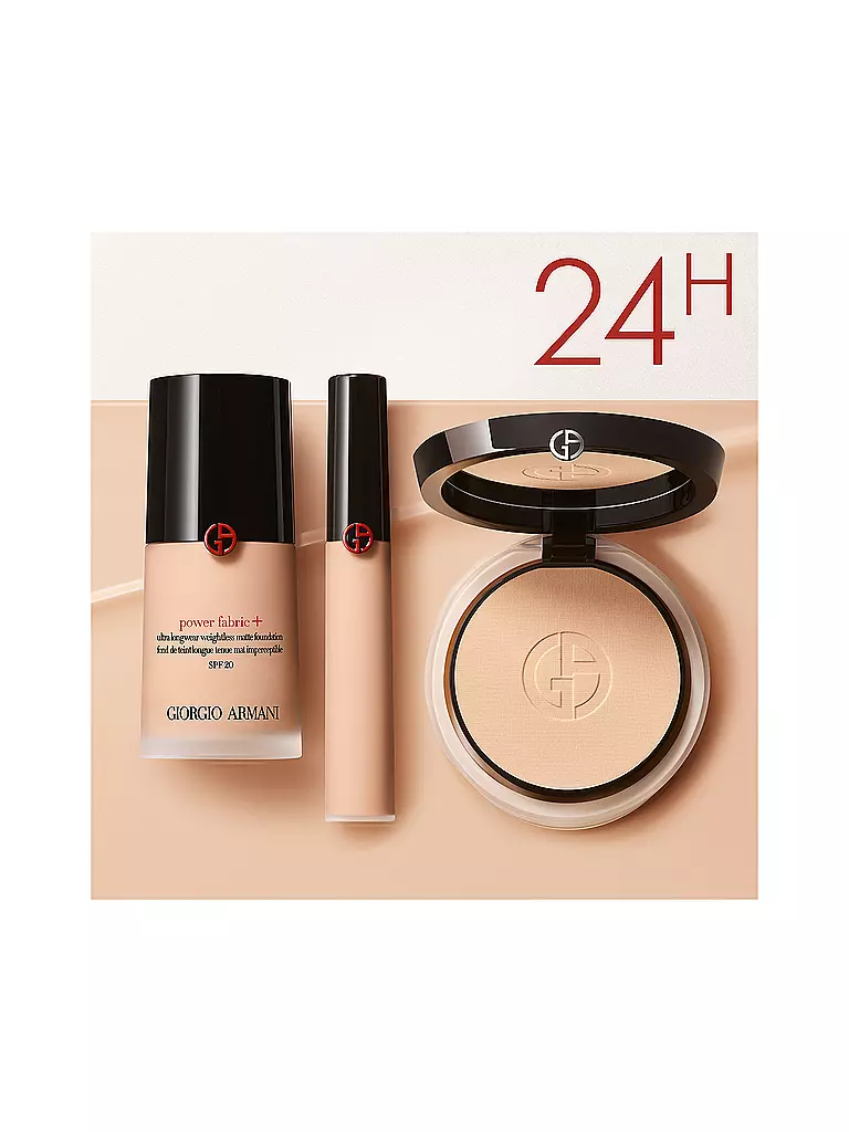 GIORGIO ARMANI COSMETICS Power Fabric+ High Coverage Stretchable Concealer (4.5) braun