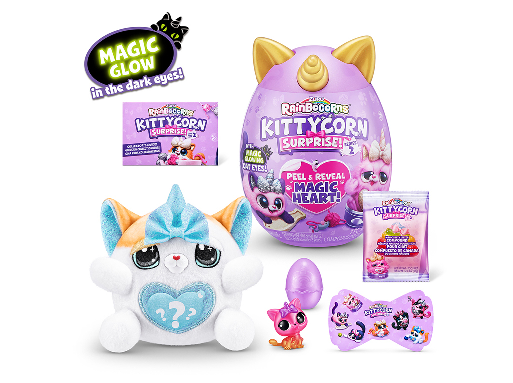 RAINBOCORNS S5 - PELUCHES PEQUENOS KITTYCORNS MODELOS SORTIDOS