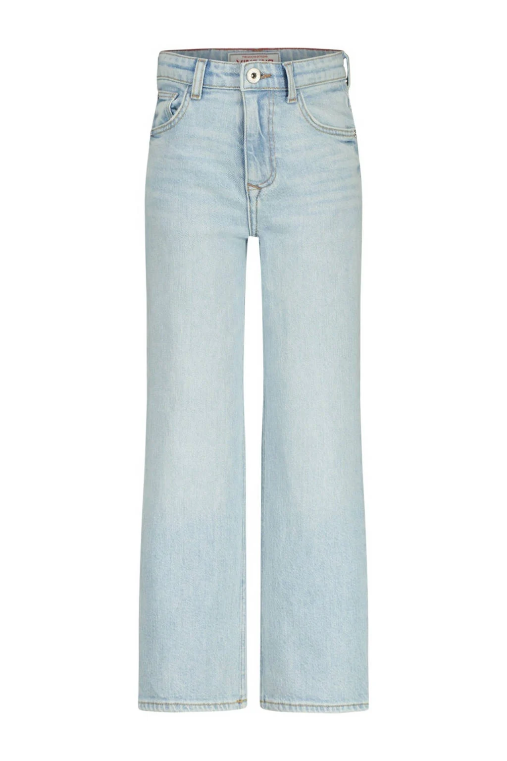Vingino high waist wide leg jeans light blue denim