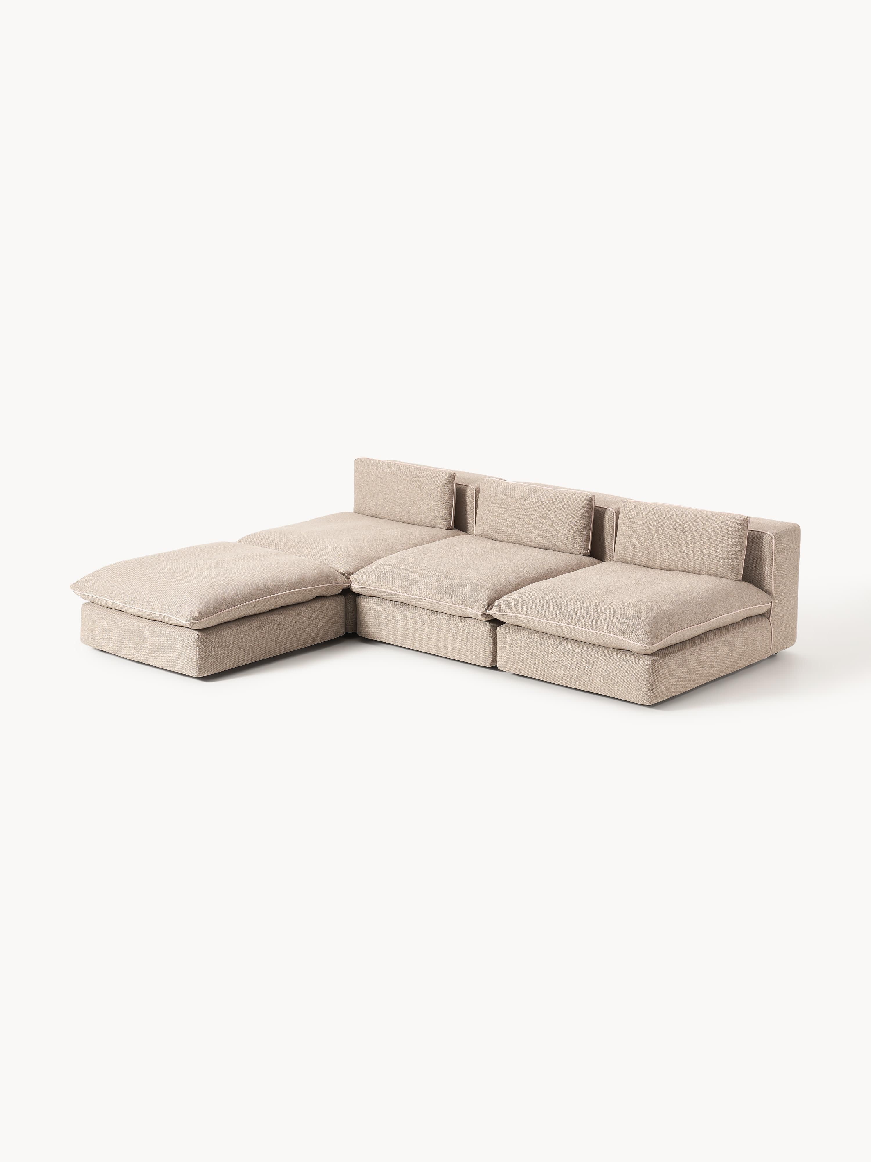 XL modulaire bank Felix met poef (links/rechts)
