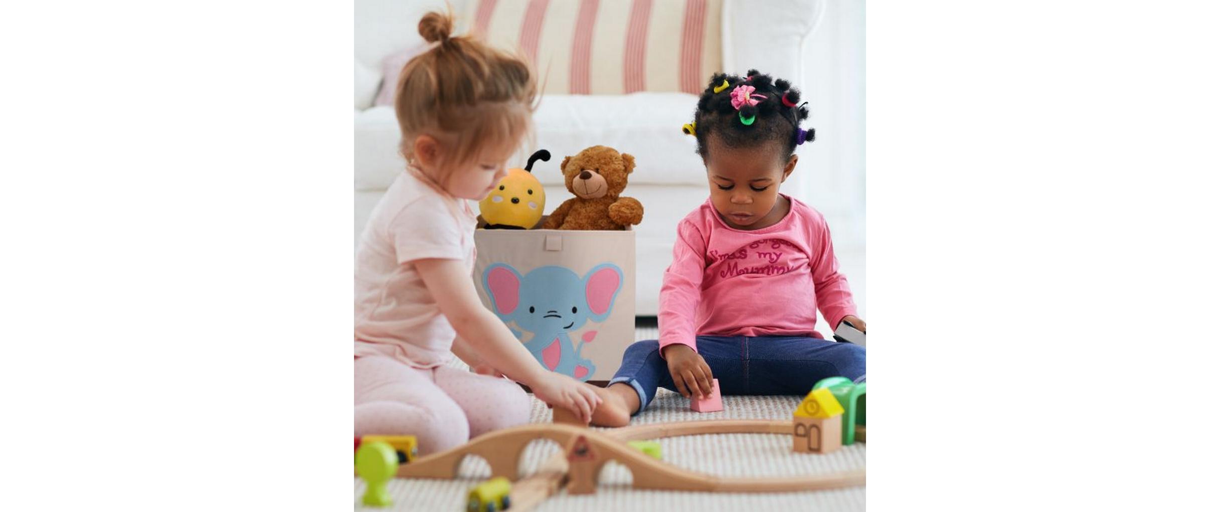 Spielzeugbox ElefantFaltbare Aufbewahrungsbox für das Kinderzimmer