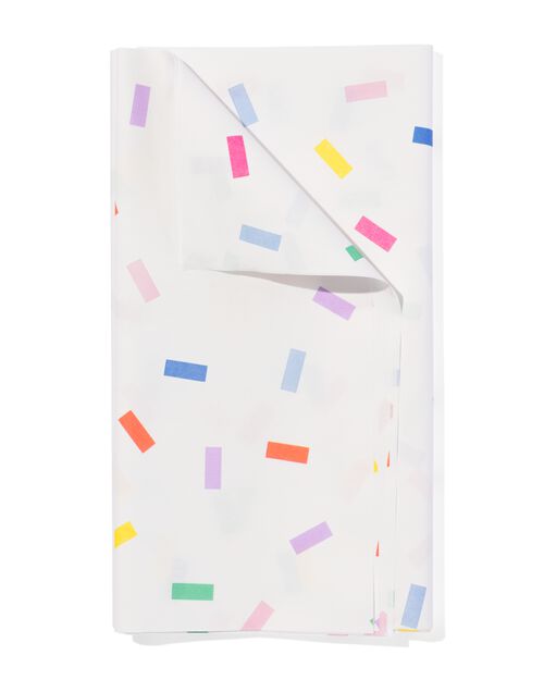 nappe 200x138cm papier confettis