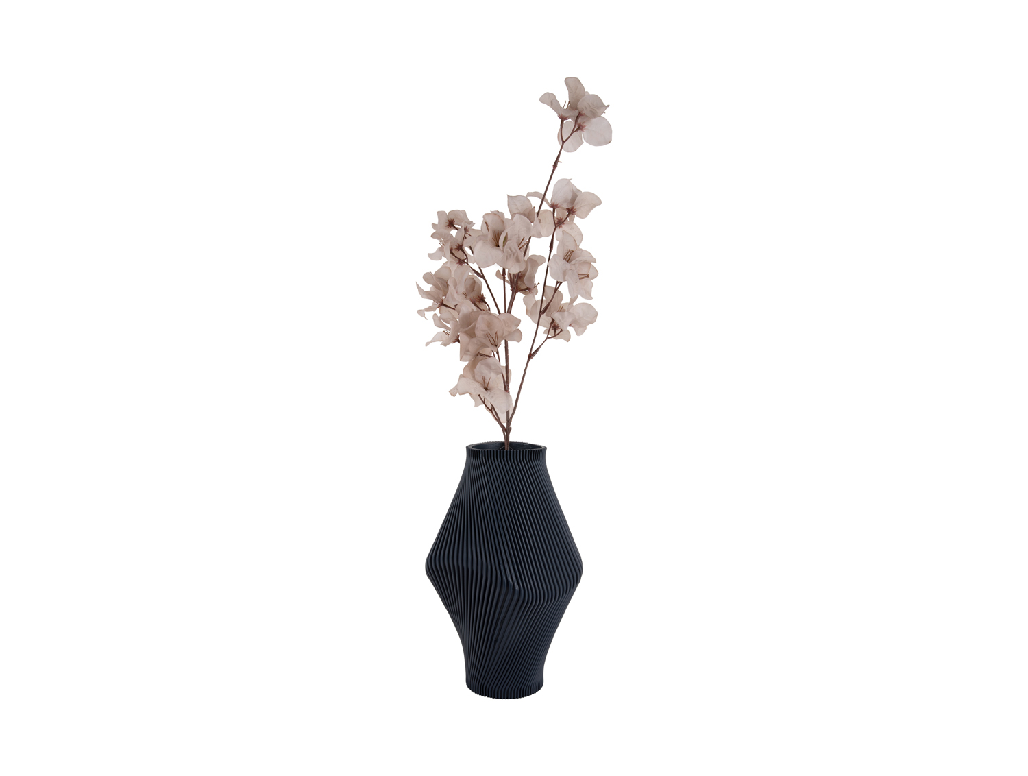 Vaas Twisted Rib - Donkerblauw
