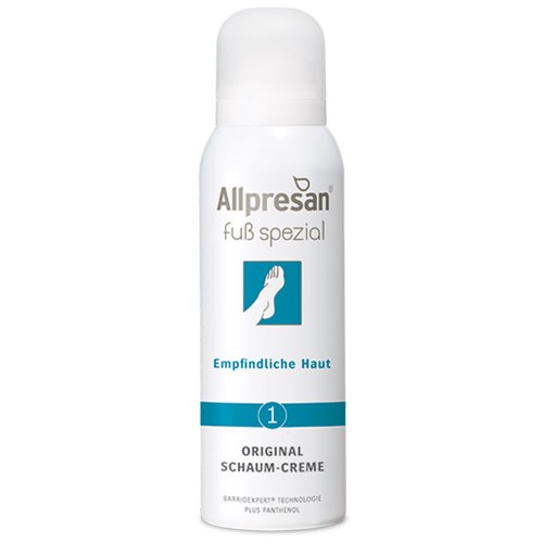Allpresan Fuß Spezial Original Schaum-Creme Empfindliche Haut 125ml