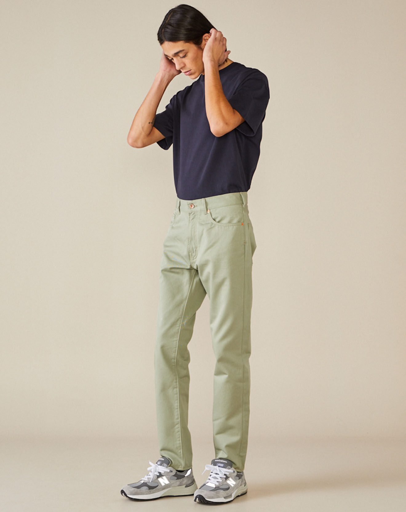 Bellerose Jean Slim Pegg vert d'eau