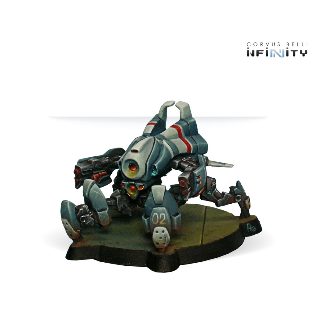 Infinity - PanOceania - Armbots Bulleteer (Spitfire, Heavy Shotgun)