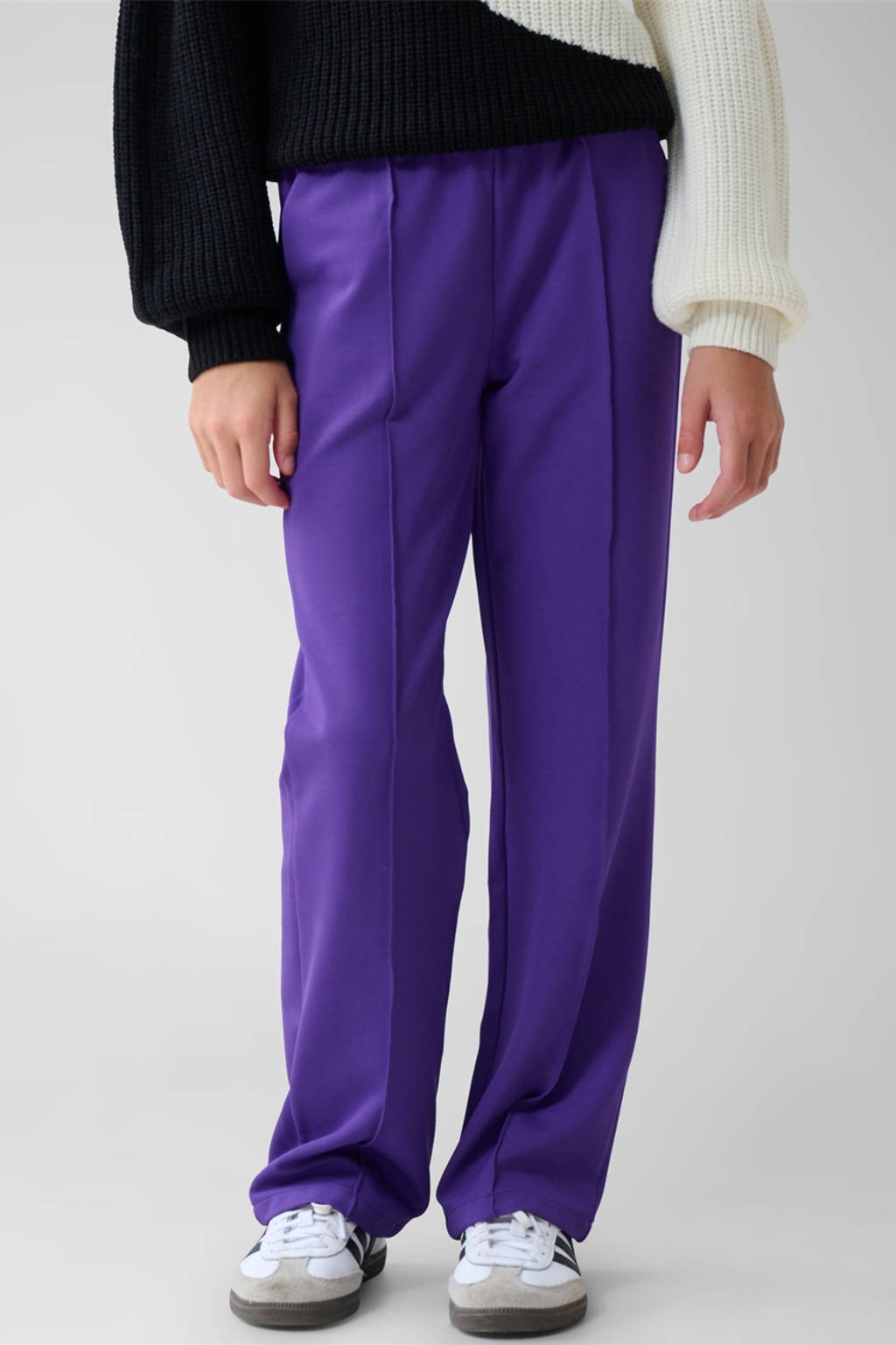 Shoeby wide leg broek paars