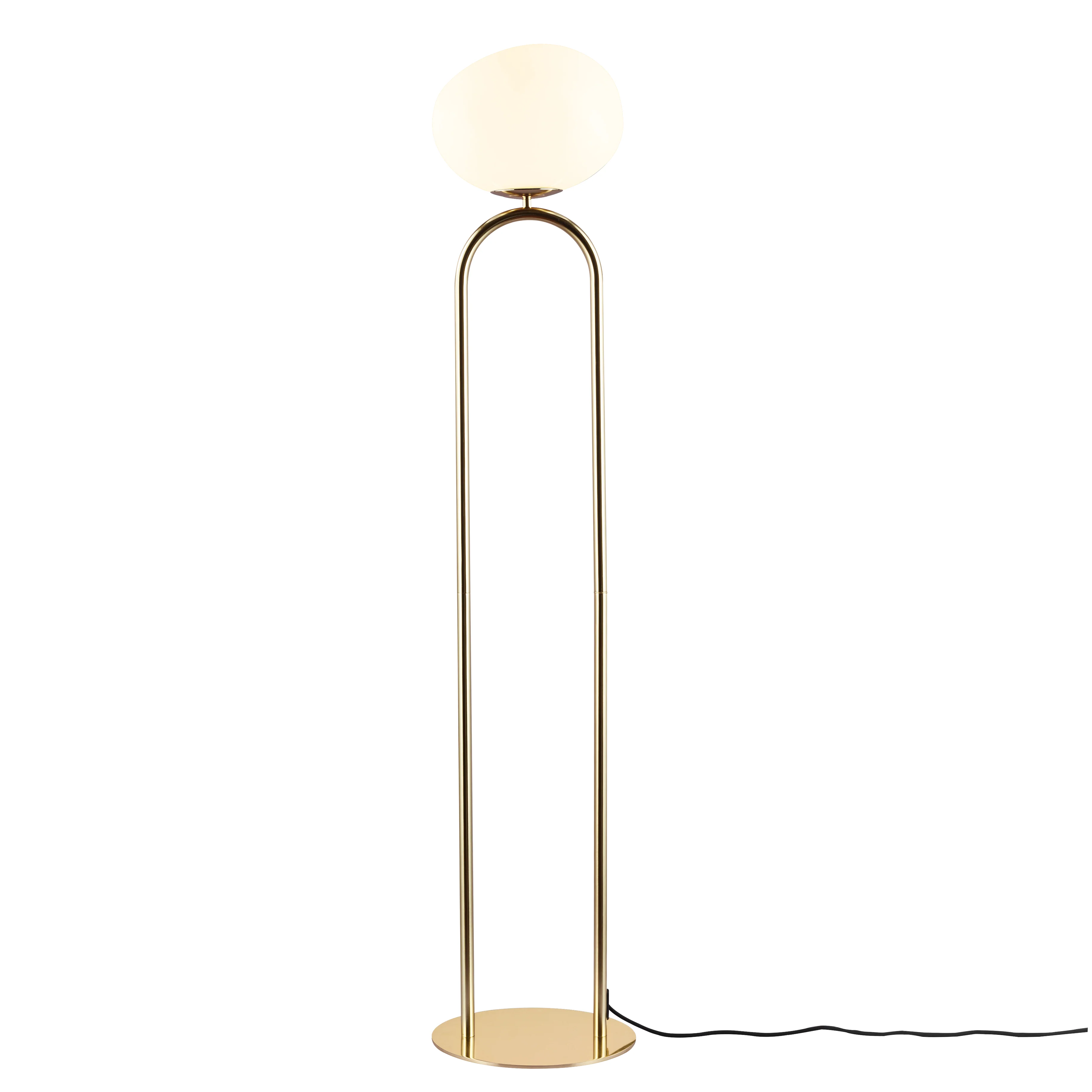 Design For The People  Shapes gulvlampe - messing