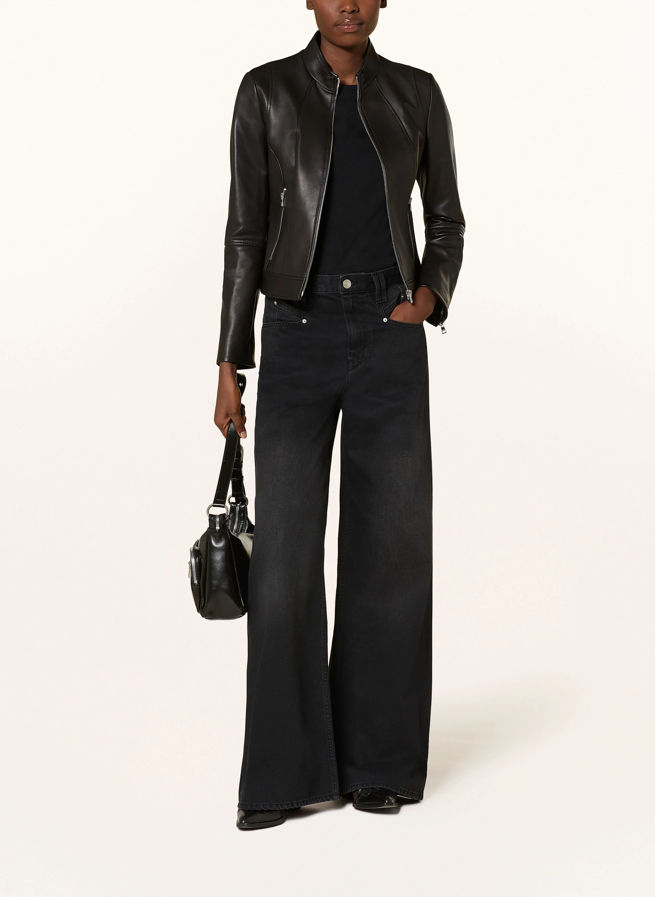 HUGO Lederjacke LASATTA