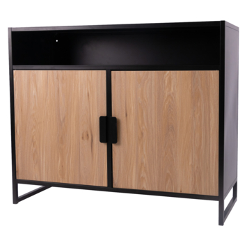 Kast Danny 2-deurs metaal/mdf
