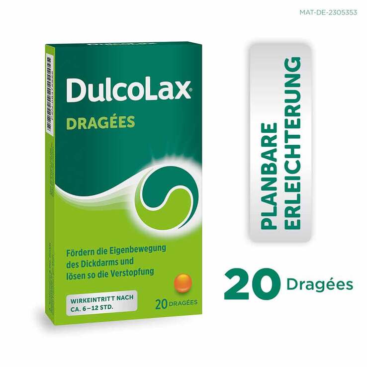 Dulcolax Dragees 5 mg magensaftresistent Tabletten , 20 St