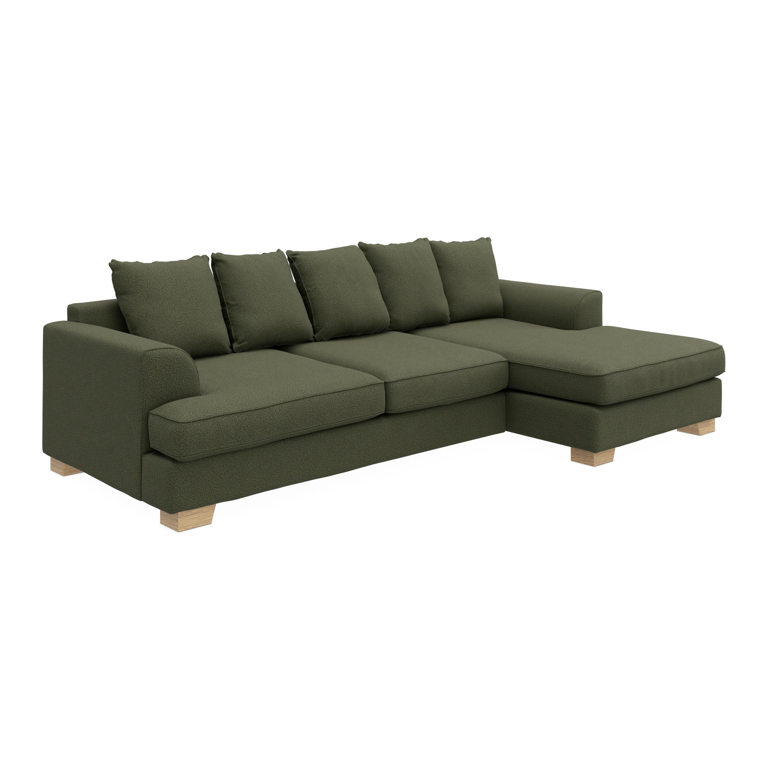 Kingston højrevendt sofa med chaiselong