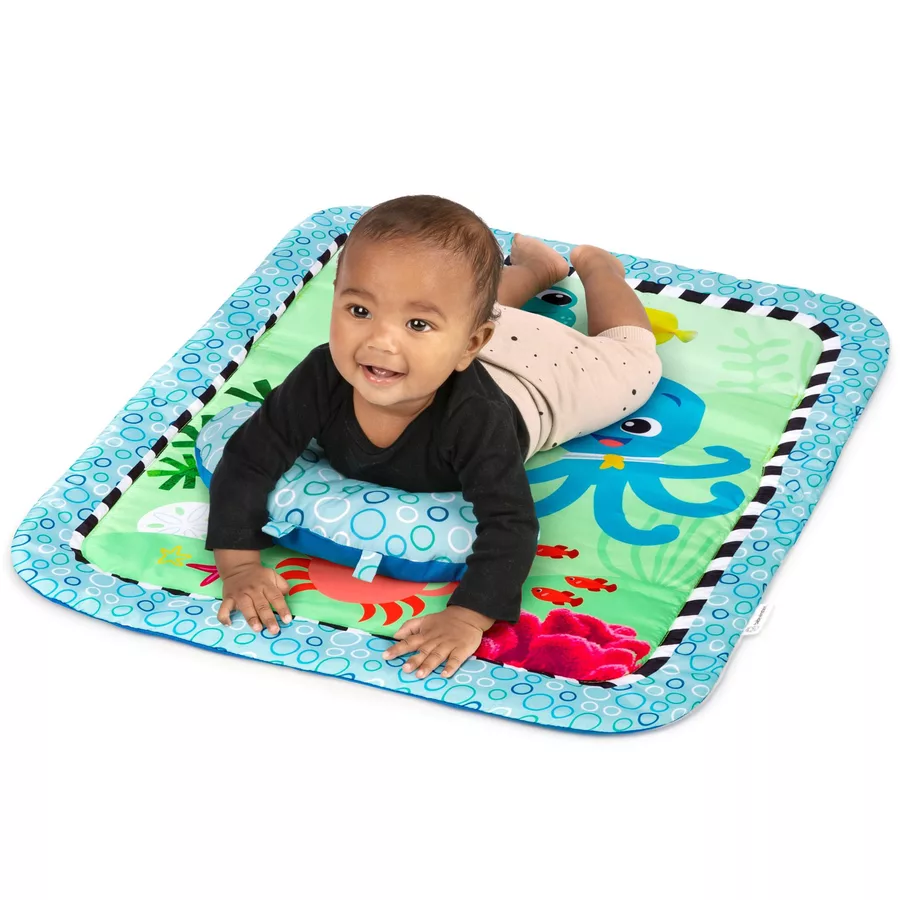 Baby Einstein Neptune's Discovery Reef™ Aktivitätsmatte und Spielzeugbogen zum mitnehmen