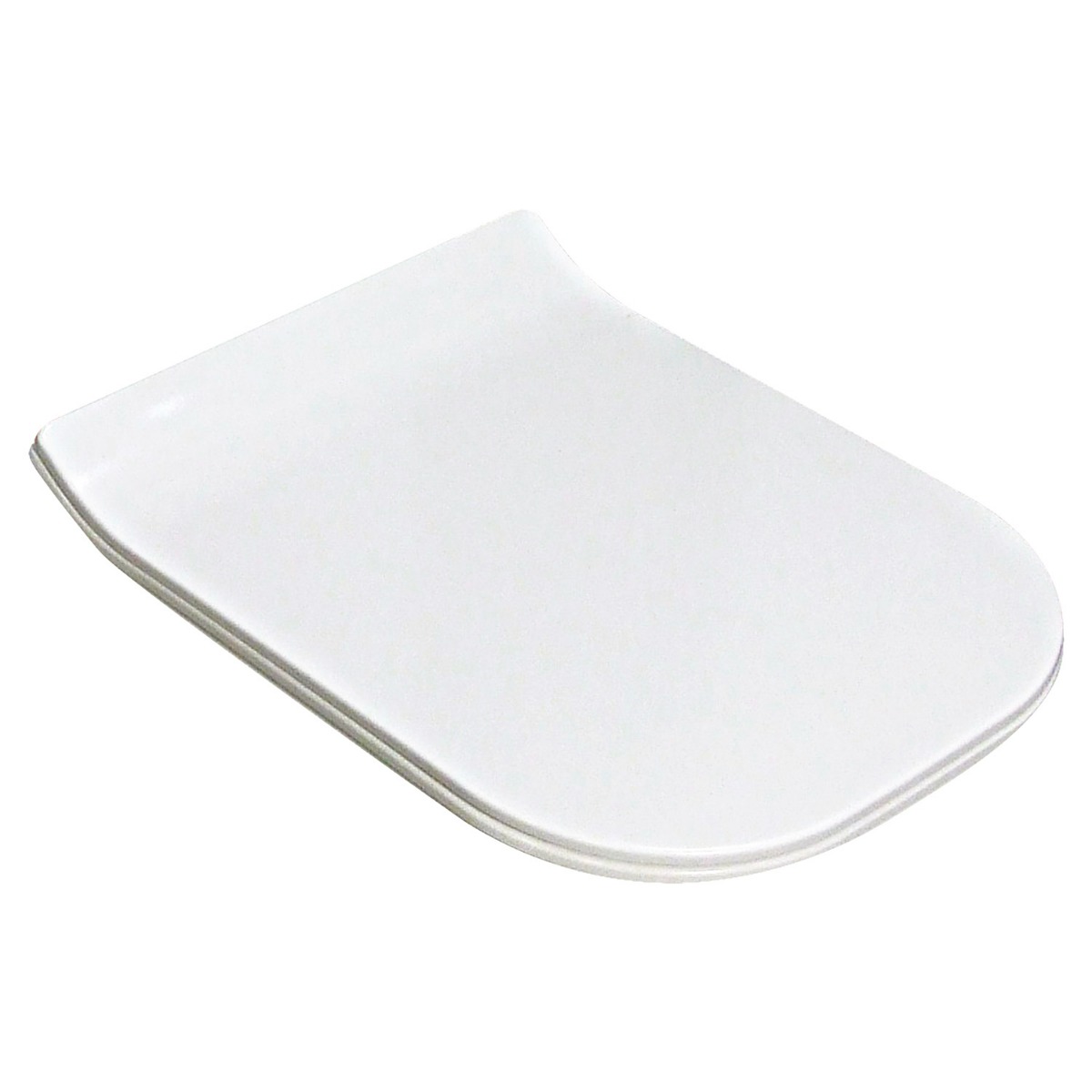 Kerra Kamet softclose toiletzitting met quick release wit glans