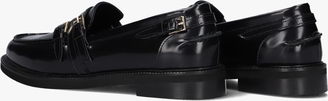 zwarte stefano lauran loafers 12091