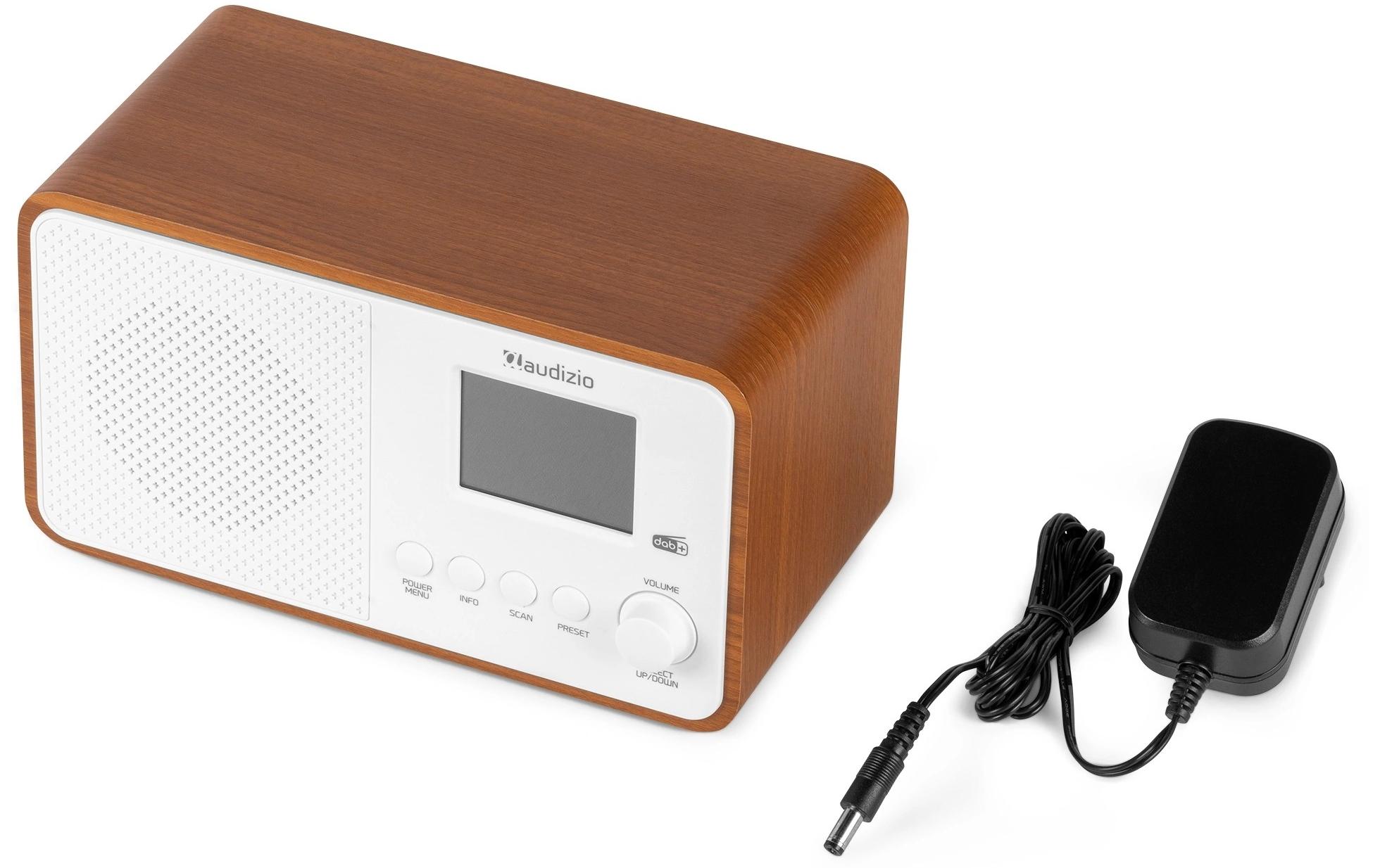 DAB+ Radio Avio WeissDAB+ Radio mit Bluetooth