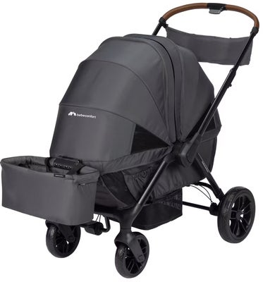 Bebeconfort Helios Tvillingvogn, Mineral Graphite