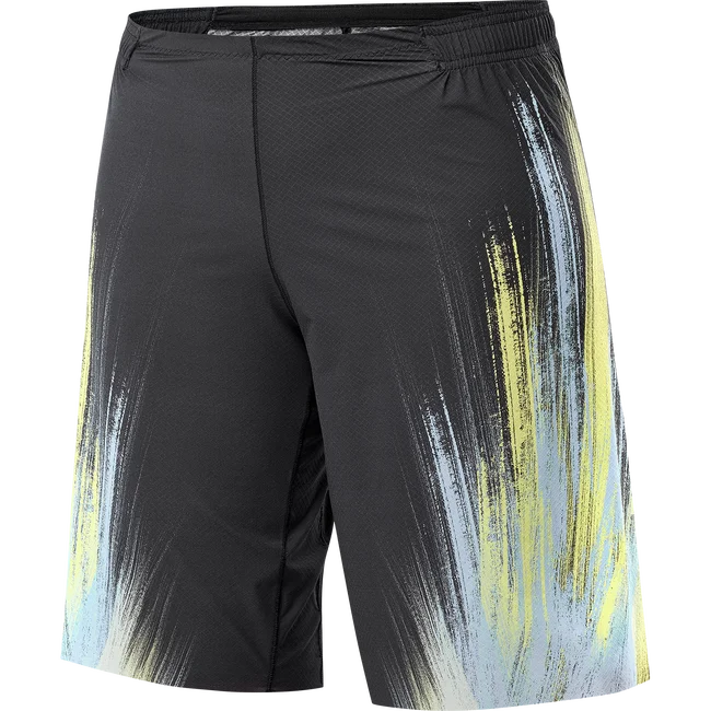 SHORTNEY  Shorts Damen DEEPBLACK/SulphurSpring/Peacockblue