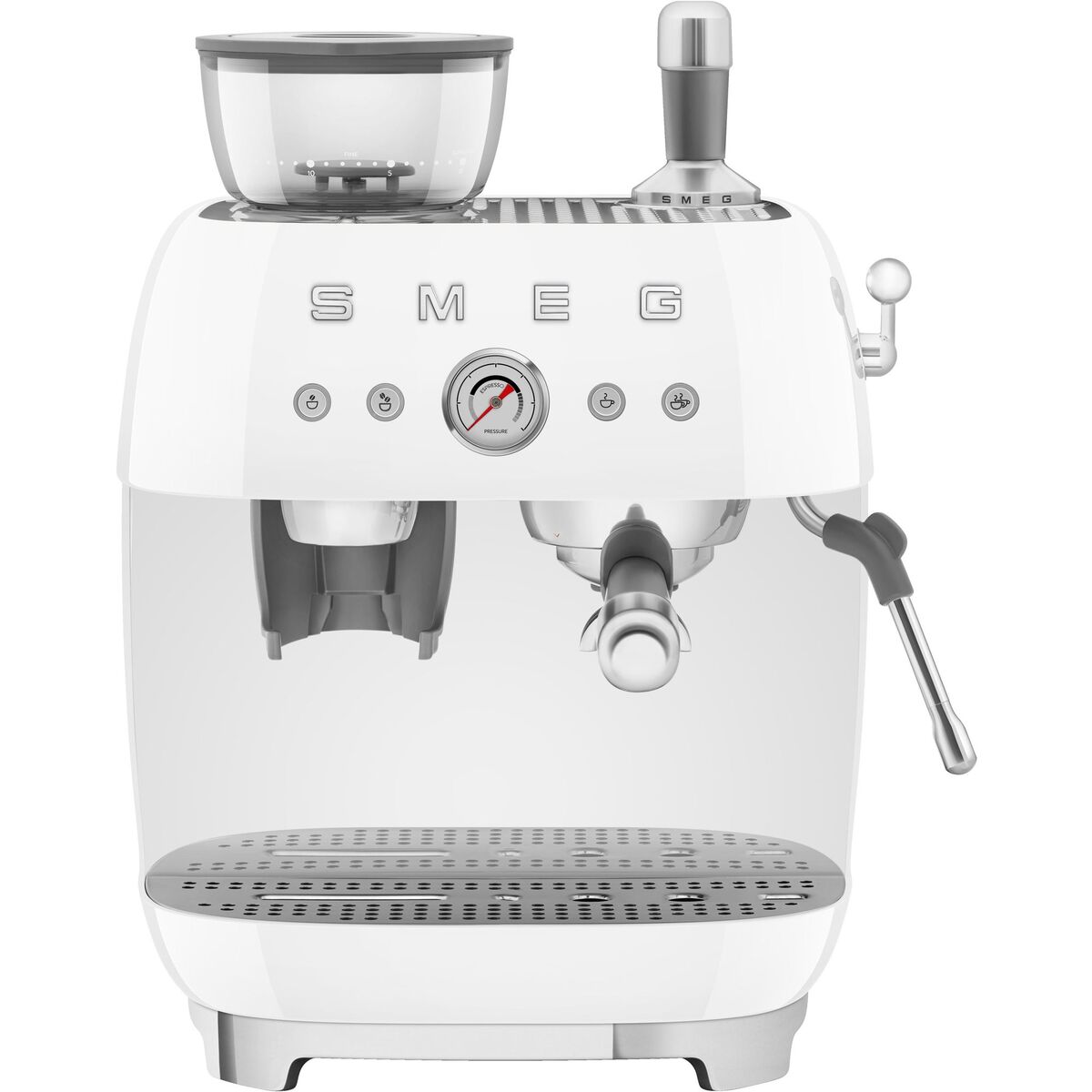 EGF03 Manuell espressomaskin, hvit