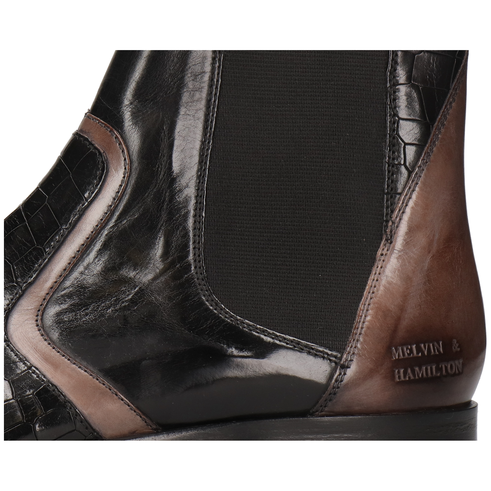 LEWIS 26 - Bottines à talon bottier | Noir