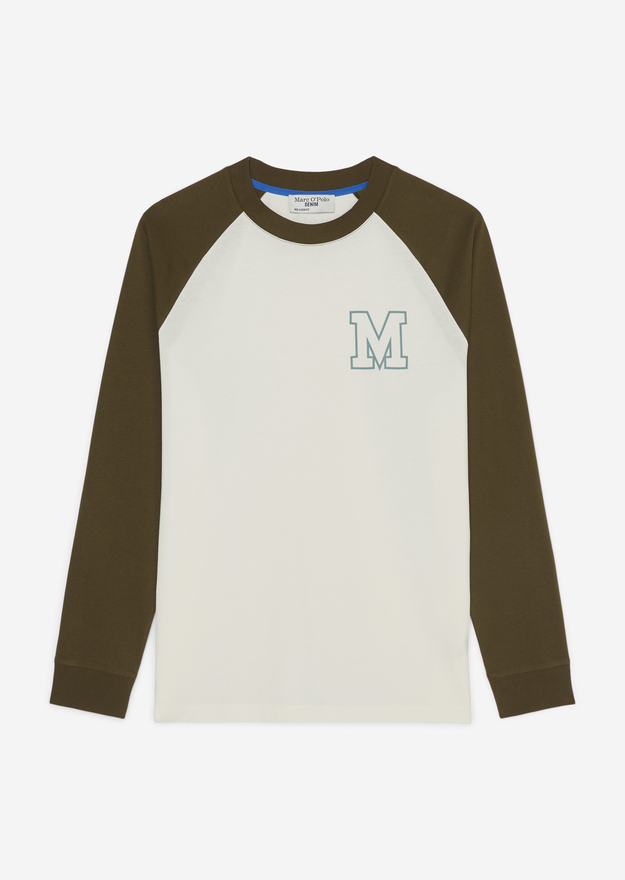 Heavy-Jersey-Longsleeve relaxed aus softer Bio-Baumwolle