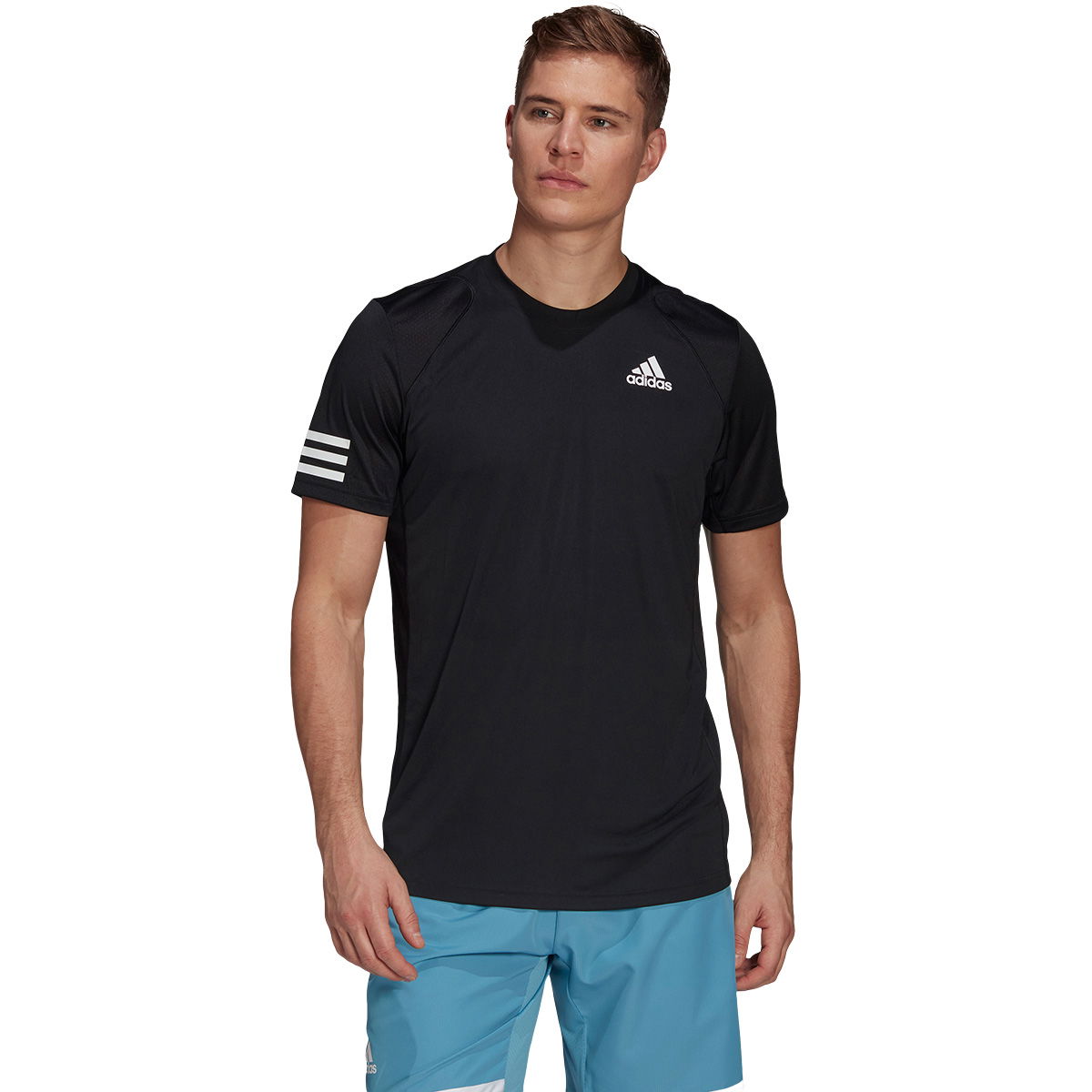 adidas Club 3-Stripes Tennis T-shirt Herre