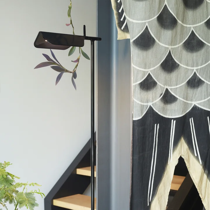 Flos - Tab F LED Stehleuchte, dunkelgrün