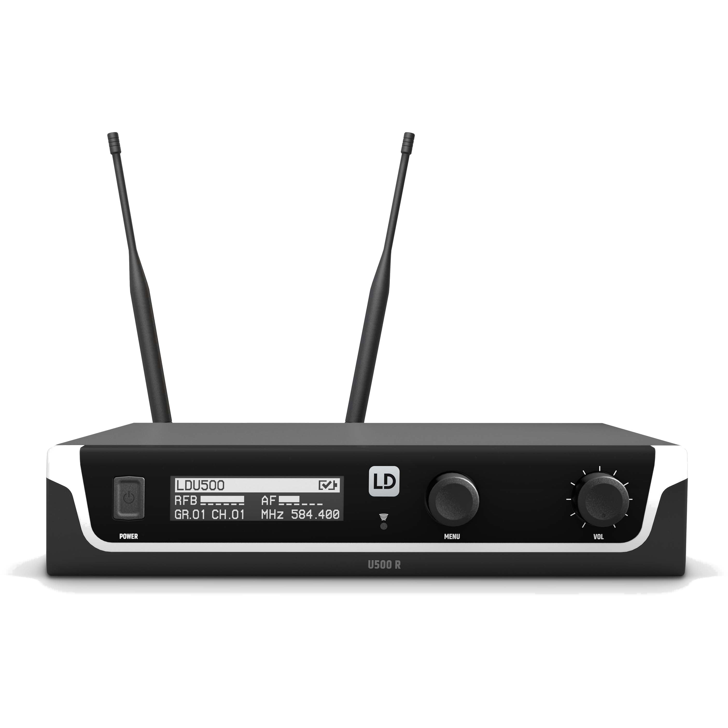 LD Systems U508 HHC draadloze handheld (bandgap + ISM)