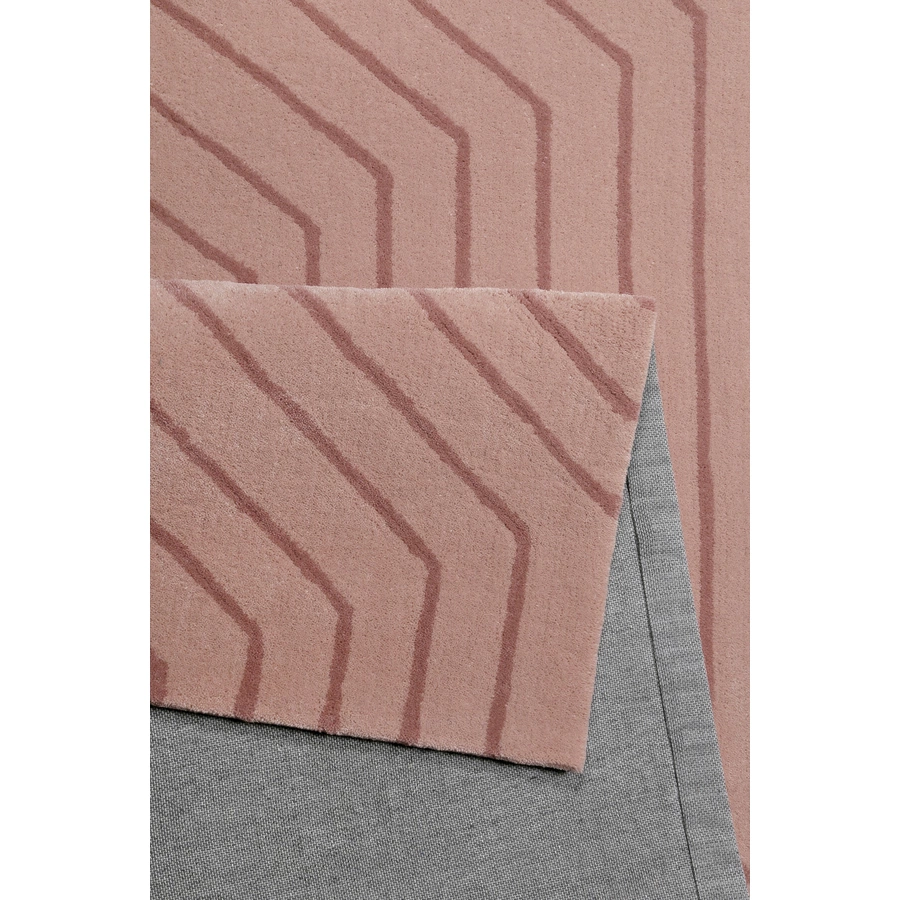 Esprit Kurzflorteppich Raban rosé