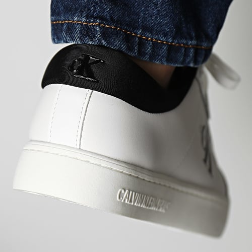 Baskets Classic Cupsole Low Leather 0864 Bright White Black