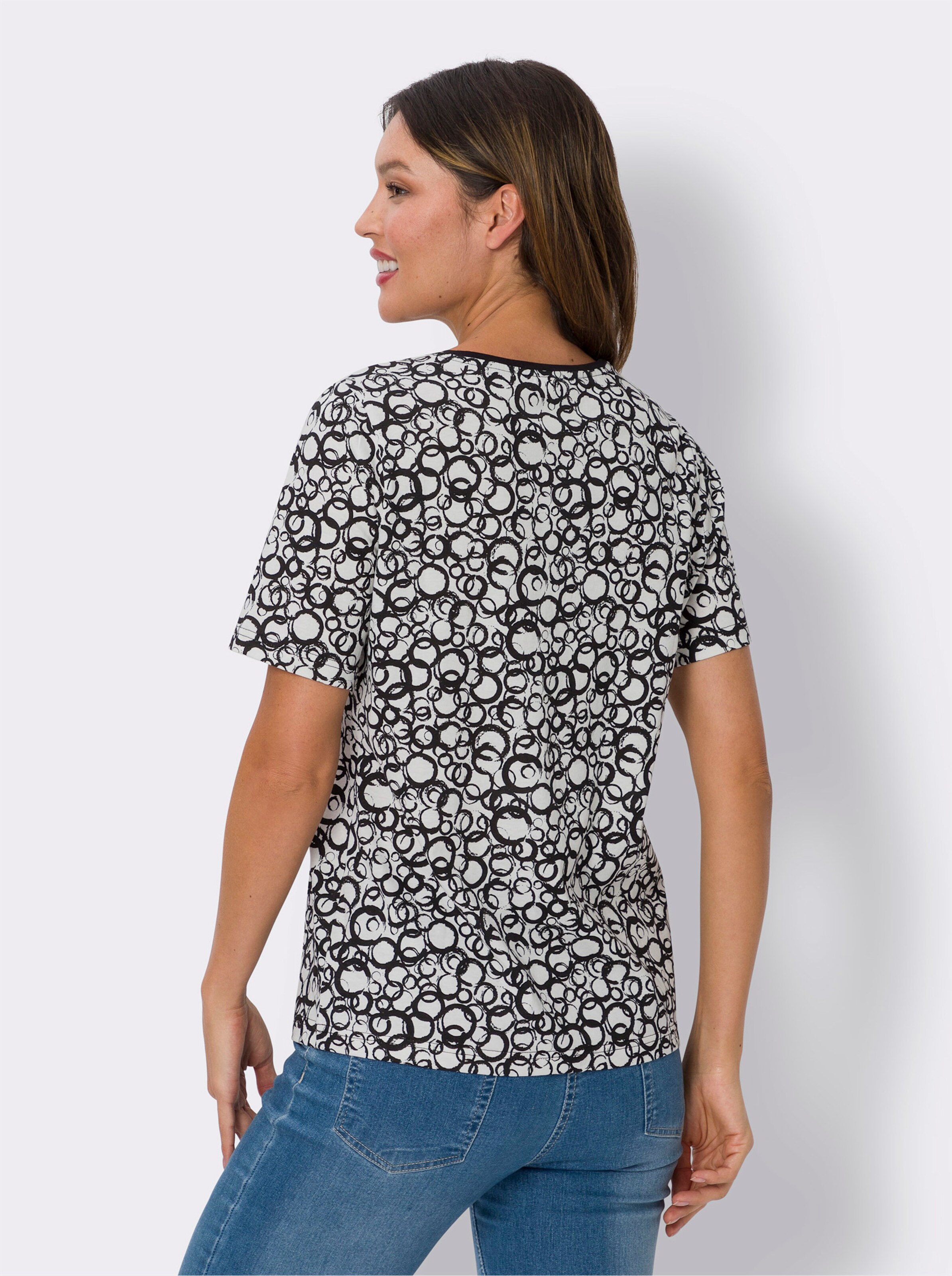 Rundhals-Shirt