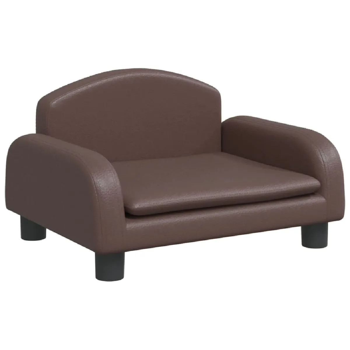 vidaXL Canapé enfants - Marron