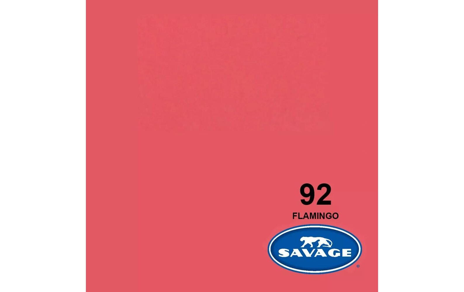 Hintergrund Papier 2.72 x 11m Flamingo<br>Das Hintergrundpapier von Savage