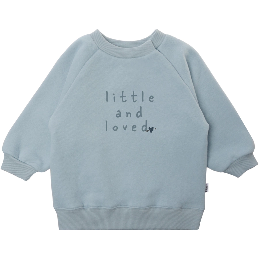 Liliput Sweatshirt little and loved hellblau