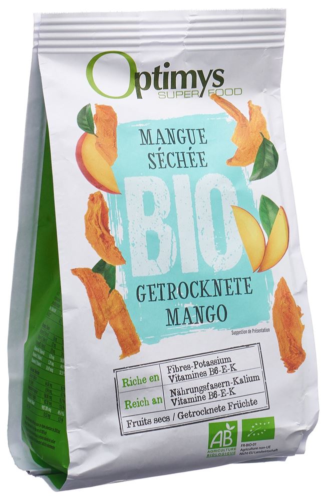 OPTIMYS Getrocknete Mango Bio 150 g