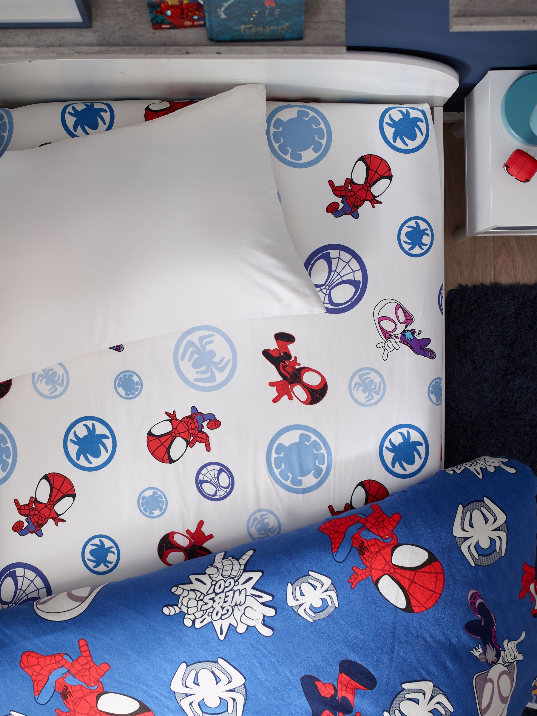 Disney Spidey and His Amazing Friends hoeslaken van 100% katoen