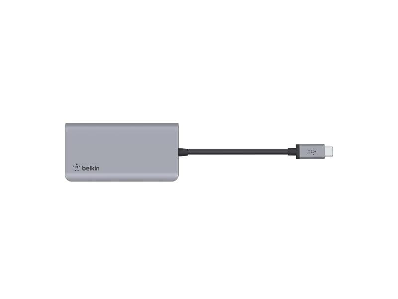 Belkin Dockingstation USB-C Multiport 4-in-1 Kompakter Multiport-Adapter