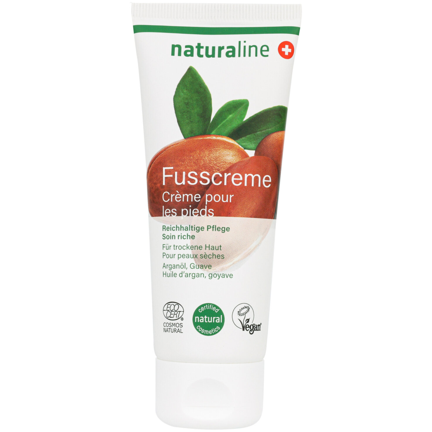Naturaline Fusscreme Arganöl & Guave