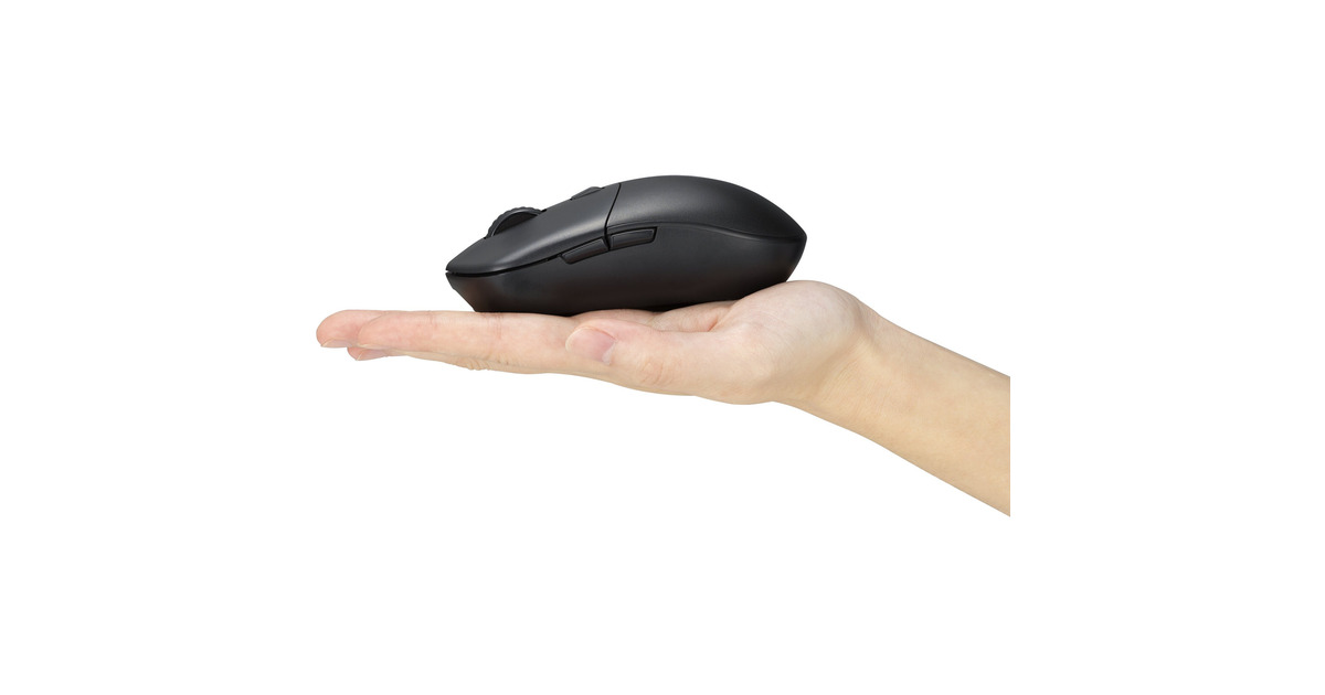 KensingtonMY430 EQ Rechargeable Mouse  (Zwart, 1000 - 2400 DPI, 2.4 GHz, Bluetooth)