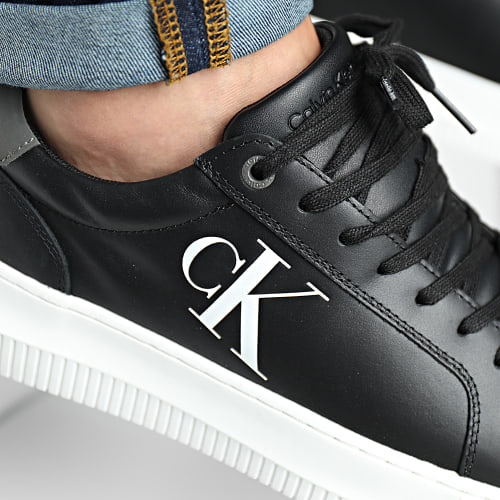 Baskets Chunky Cupsole Lace Up 0536 Black Silver