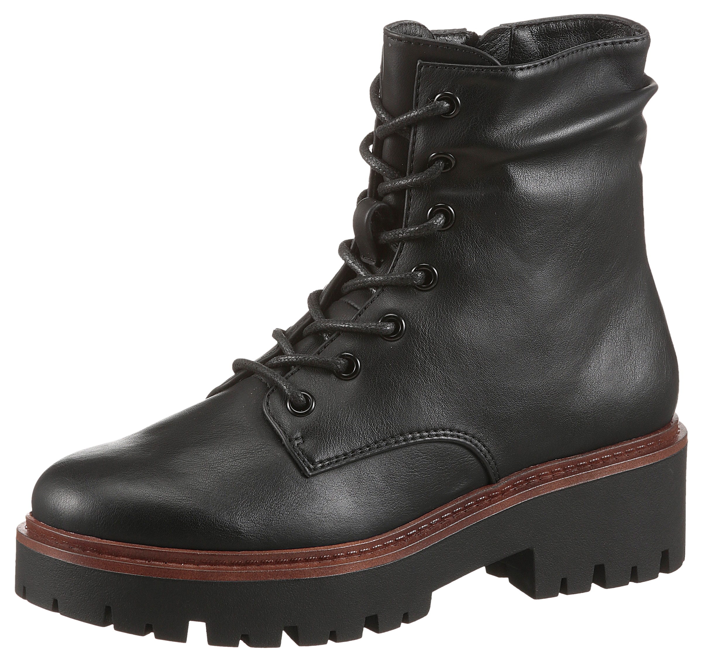 Aniston SHOES Schnürboots  , Stiefelette, Schnürboots, Blockabsatz - NEUE KOLLEKTION