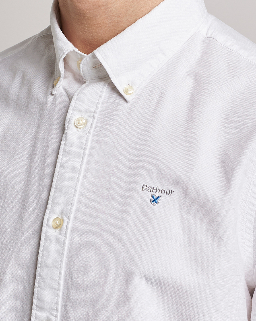 Barbour Lifestyle Tailored Fit Oxford 3 Shirt White